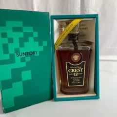 【未開栓】SUNTORY サントリー ウイスキー クレスト 12年のサムネイル