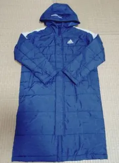 ★美品★ adidasベンチコート ネイビー 140サイズです！