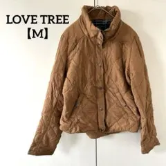 LOVE TREE 【M】キルティング ジャケット アウター ブラウン