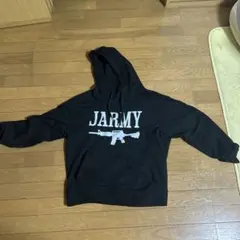激レア　jarmy +81 パーカー　xs ブラック JARMY パーカー xs 希少サイズ - メルカリ