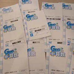グノーブル 6年 算数 夏期講習 16日分 テキスト - メルカリ