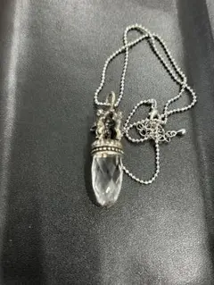 エンジェルモチーフ クリスタルペンダント　水晶？