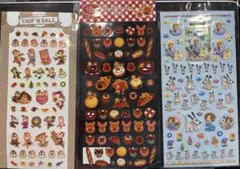 【貴重】ディズニーストア　シール 3セット