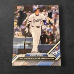 大谷翔平 Topps Now #106 日本人MLB通算本塁打記録