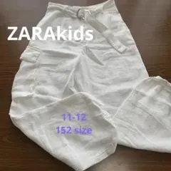 ZARA kids カーゴパンツ　ホワイト