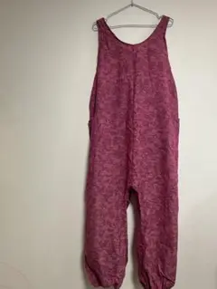 ハンドメイド服　サロペット　つなぎ　キャミソールサロペット　オーバーオール