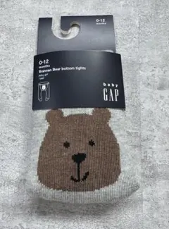 【GAP baby】新品未使用✨クマデザイン ベビータイツ 0-12ヶ月