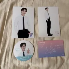 SEVENTEENカフェ ミンギュ ポストカード コースター