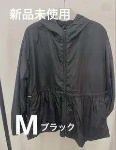 ワークマン　高撥水ギャザーシェルジャケット　ブラック　Mのサムネイル
