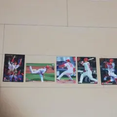 プロ野球チップスカード　広島　5枚セット