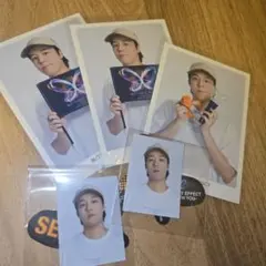 FANTASTICS 世界 フォトカード3枚・証明写真2セット 会場限定ガチャ