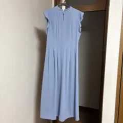 サテンコードパイピングワンピース NATURAL BEAUTY BASIC