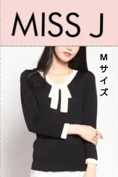 MISS J リボン付き長袖トップスMサイズのサムネイル