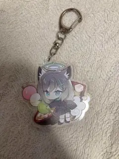 シロコ　アクリルキーホルダー　ブルーアーカイブ 三色団子