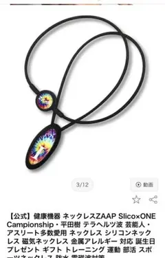 ZAAP Slicox ONE Championship ネックレス　中古品