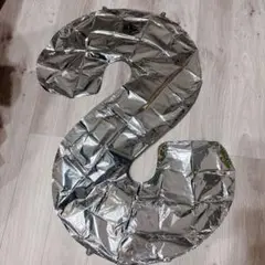 匿名配送❣️ 風船　シルバー　英語　大きいサイズ