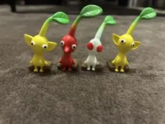 【バスボム】ピクミン　赤黄白4点セット