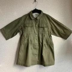 キッズ　ベビー　オリーブグリーン ジャケット100cm