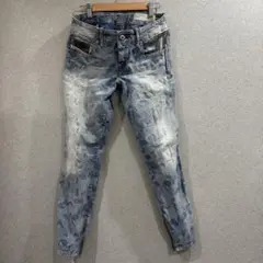 DIESEL Grappeen-Zip スキニーパンツ　イタリア製