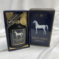 WHlTE HORSE 750ml 1980年代から保管 WHlTE HORSE 750ml 1980年代から保管 - メルカリ
