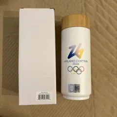 ミラノ　コルティナ　オリンピック　ティナ ステンレスボトル　水筒 ミラノコルティナオリンピック ティナステンレスボトル - メルカリ