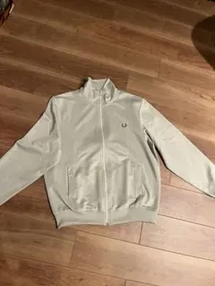 フレッドペリー ジップアップジャージ ライトベージュ