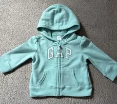 GAP フード付きトレーナー 12-18ヶ月 ミントグリーン