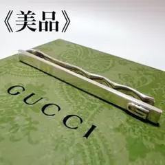 美品✨希少✨グッチ シルバー925 ネクタイピン タイピン タイバー 先端Gロゴのサムネイル
