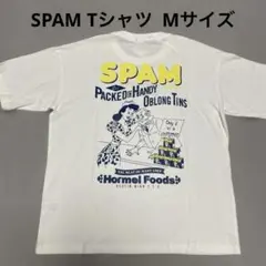 SPAM スパム Tシャツ タグ付き Mサイズ 白