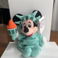 Disney Store ミニー 自由の女神 ぬいぐるみ