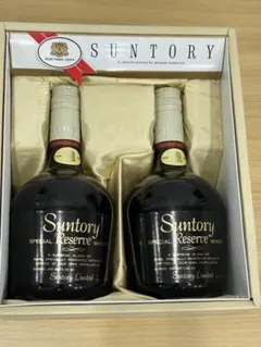 Suntory Reserve 70周年記念ウィスキー2本セット