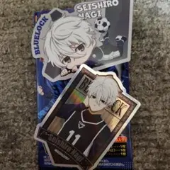 ブルーロック トレーディングコレクトステッカー 凪 誠士郎 2枚セット☆