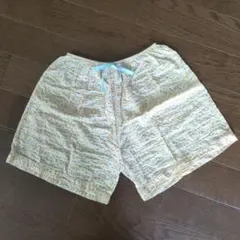 Wacoal　ワコール　ルームウエア　カジュアルハーフパンツ イエロー系　L