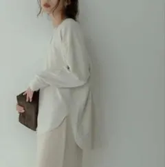 URBAN RESEARCH Sonny Label ジョーゼットプルオーバー