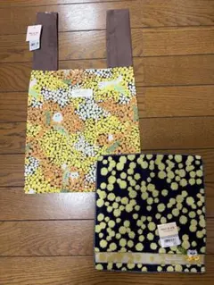 新品PAUL & JOE ACCESSOIRES エコバッグ＆ハンカチ　2セットのサムネイル