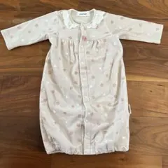 ツーウェイ・ドレスオール 花柄 ピンク系