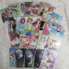 五等分の花嫁　ウエハース　カード　まとめ売り