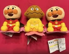 あんぱんまん　さくらぬいぐるみ　セット