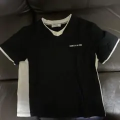 COMME CA DU MODE VネックTシャツ 110cm