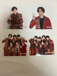 King & Prince 真四角フォト　公式写真　4枚セット