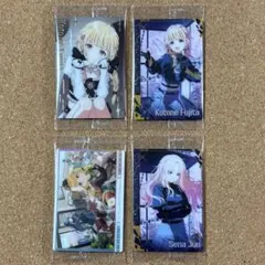 学園アイドルマスター ウエハースカード4枚セット① 藤田ことね 十王星南