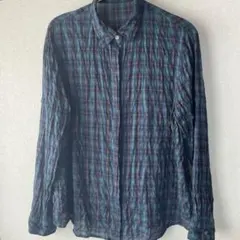 マドモアゼルノンノン　綿シャツ　L sizeのサムネイル