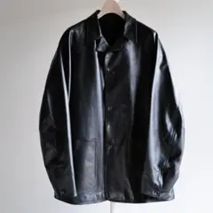 COMOLI 24SS レザー ワークジャケット Size2