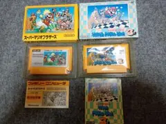レア！レトロファミコンソフト！任天堂　スーパーマリオ1・3　箱、説明書付き！