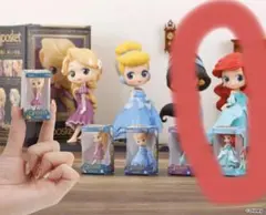 ディズニープリンセス Qposket フィギュア ガチャ アリエル