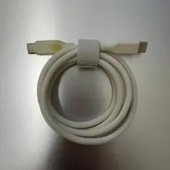 1m 白／CIO シリコンケーブル ストレート C to C