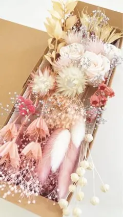 プリザーブドフラワー花材　ピンクNO.1