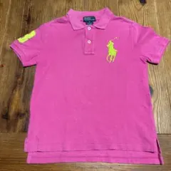 ラルフローレンPolo by Ralph Lauren ピンク ポロシャツ6