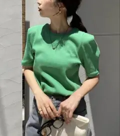 CAPRICIEUX LE'MAGE 半袖カットソー リブ