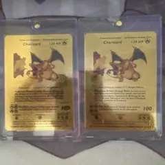 海外版ゴールドリザードン　２枚セット